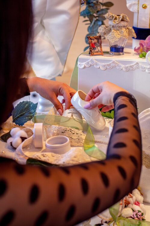 Set complet botez (trusou) - Nikolai - bleumarin - imagine 4