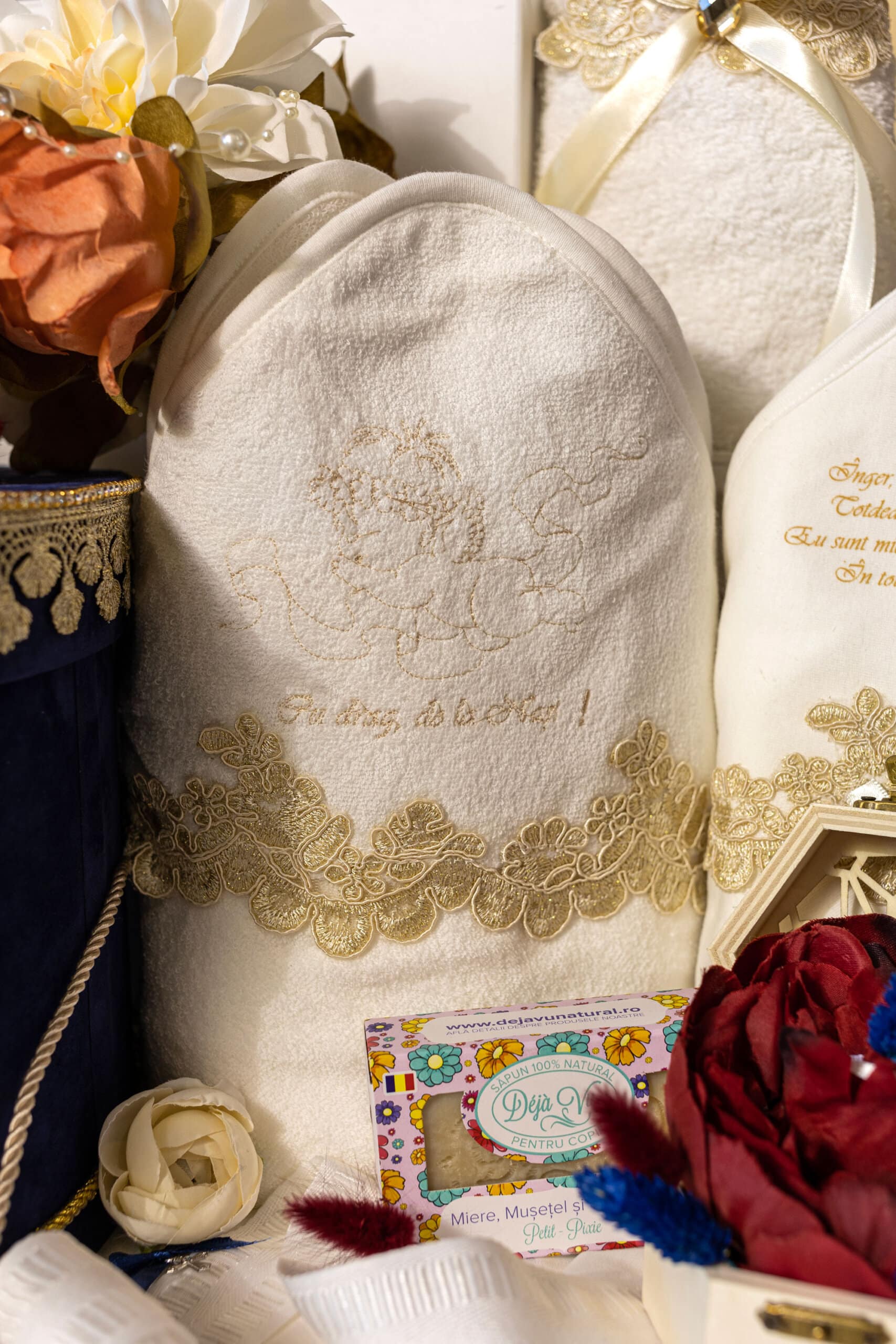 Set complet botez (trusou) - Roberto - bleumarin 11 Set complet botez (trusou) - Roberto - bleumarin - imagine 11