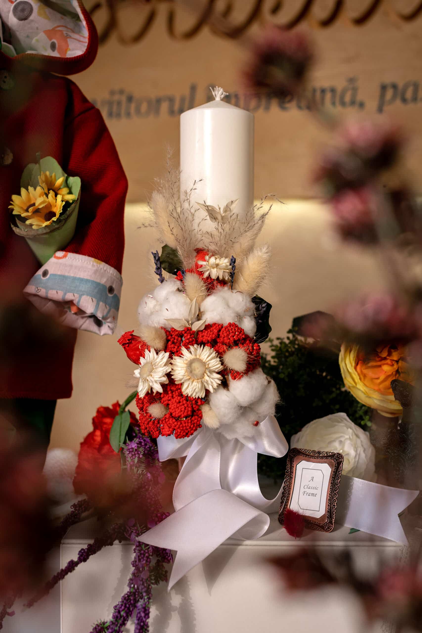 Set complet botez (trusou) - Oscar - roșu 11 Set complet botez (trusou) - Oscar - roșu - imagine 11