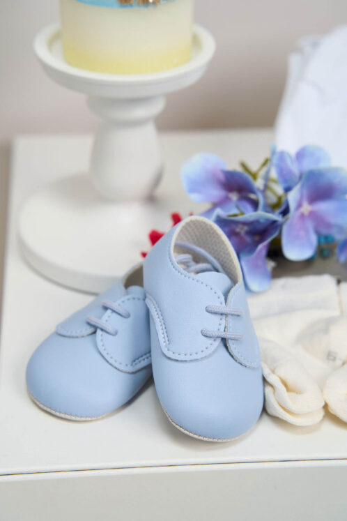 Set complet botez (trusou) - Enzo - bleu - imagine 5
