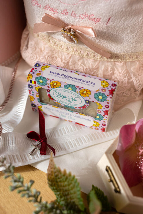 Set complet botez (trusou) - Olympia - roz - imagine 16