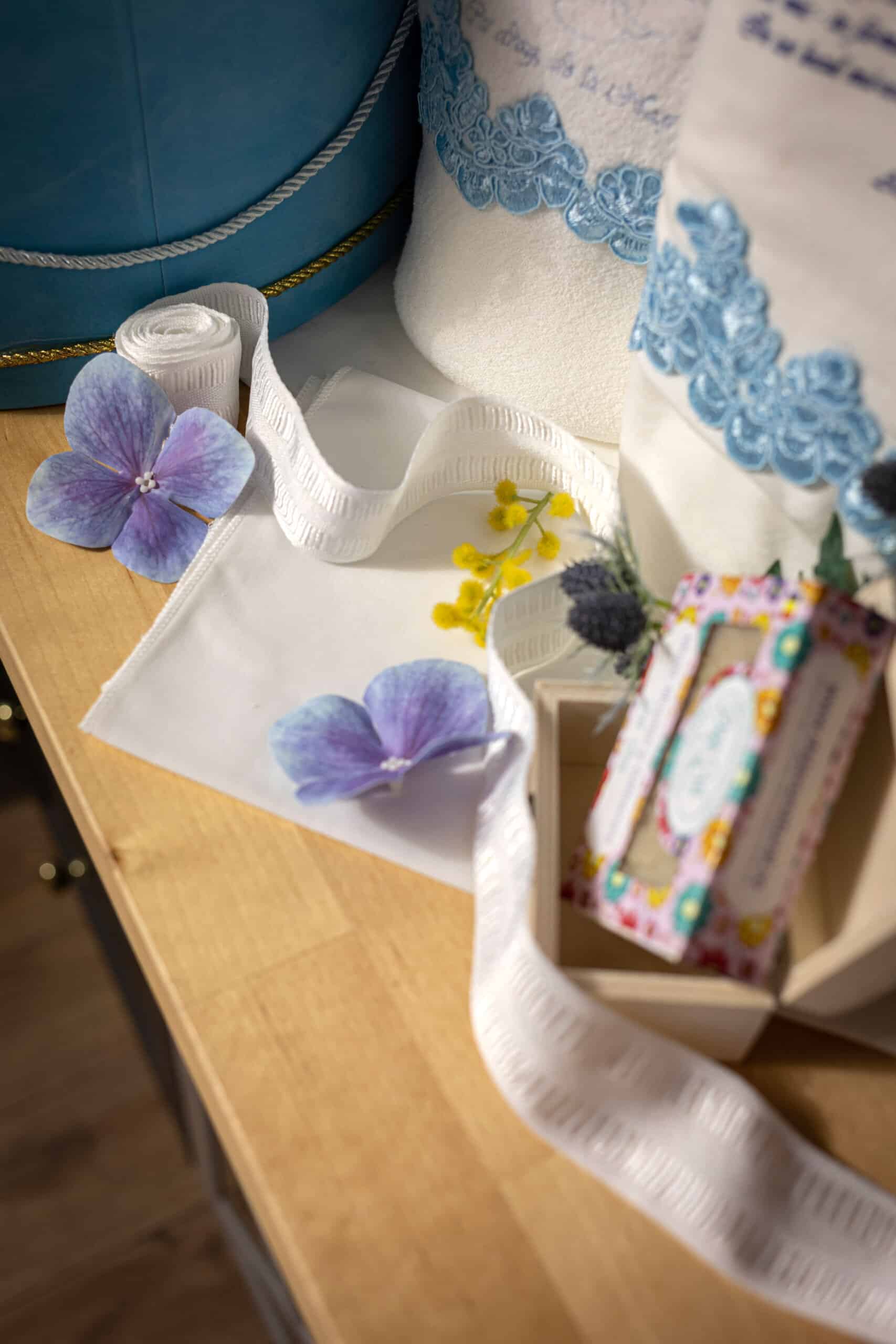 Set complet botez (trusou) - Micul Prinț - catifea - bleu 11 Set complet botez (trusou) - Micul Prinț - catifea - bleu - imagine 11