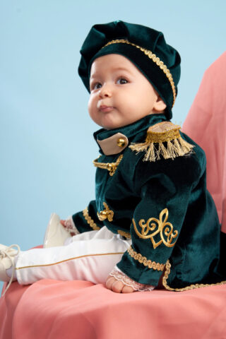 costum-baieti-redingota-verde-din-catifea-BGNRL369-(15)