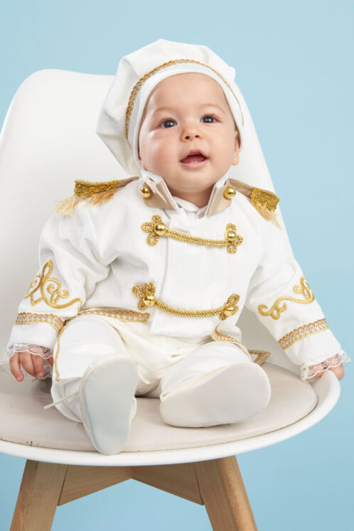 Costum Nikolai - ivoire - imagine 4