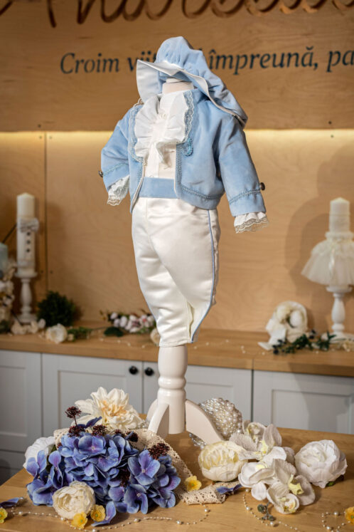 Costum Micul Prinț - bleu - imagine 3