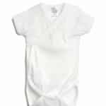 Body petrecut - ivoire - mânecă scurtă