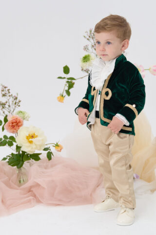 Costum Micul Prinț (1-4 ani) - verde