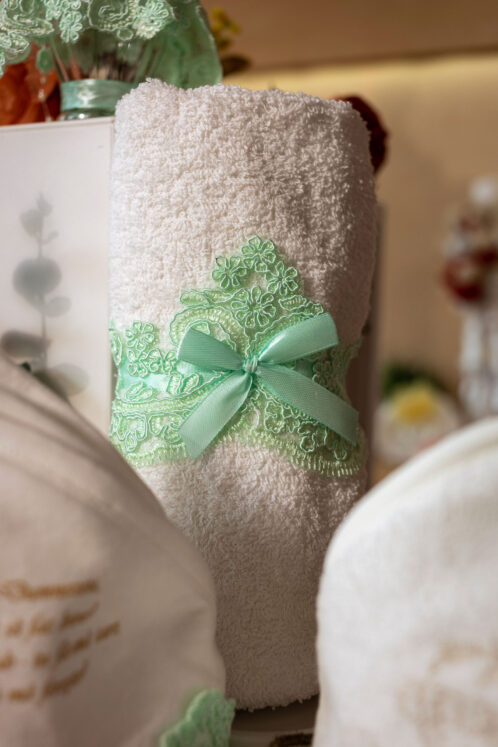 Set complet botez (trusou) - Filip - verde - imagine 6