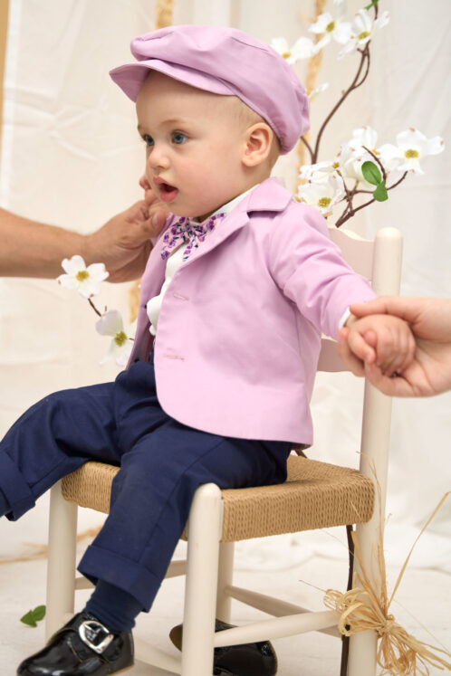 Costum Romeo - lila - imagine 5