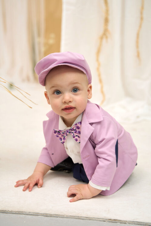 Costum Romeo - lila - imagine 4