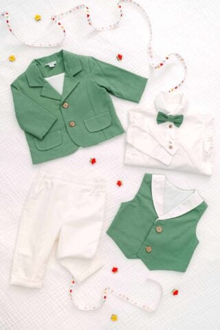 Costum De Botez Verde Filip