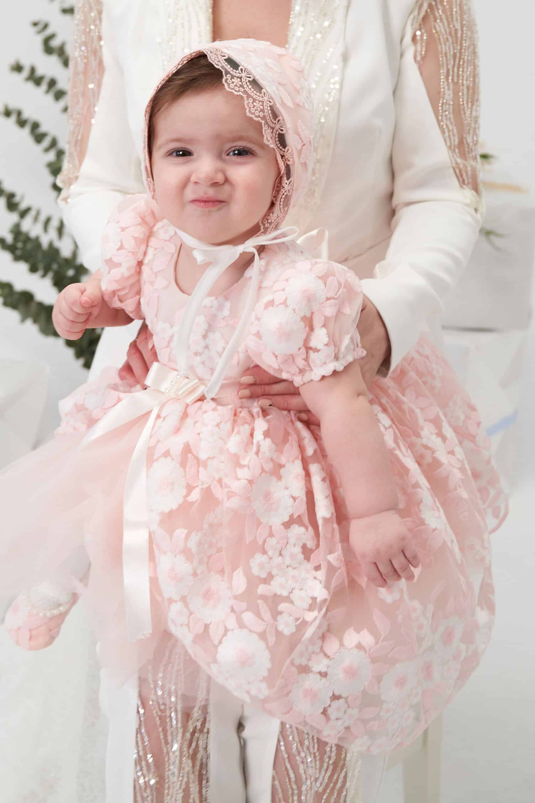 Set Pauline (mânecă scurtă) - roz 3 Set Pauline (mânecă scurtă) - roz - imagine 3