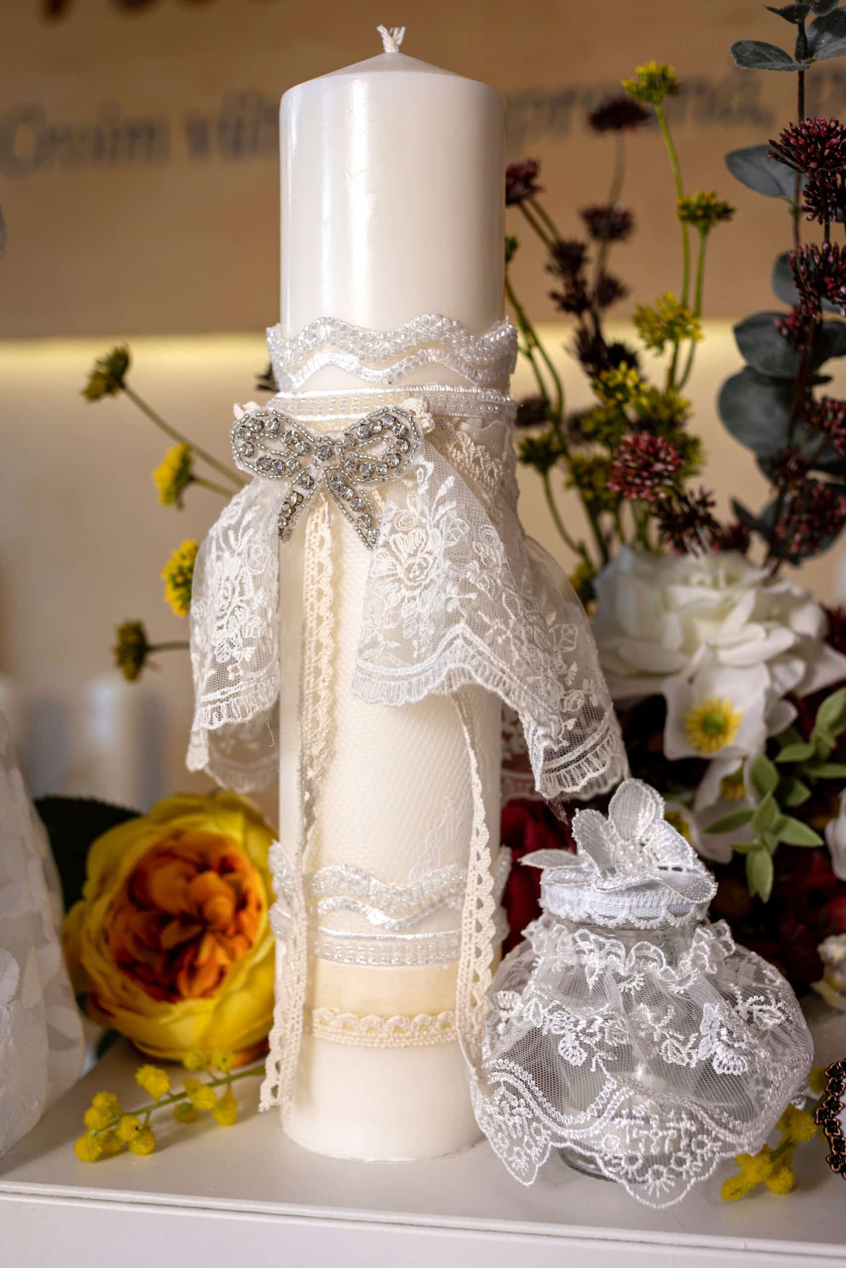 Set complet botez (trusou) - Pauline - ivoire 10 Set complet botez (trusou) - Pauline - ivoire - imagine 10