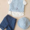 Costum De Botez Baieti Hugo Bleumarin