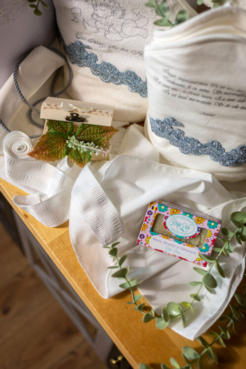 Set complet botez (trusou) - Felix - mint - imagine 11