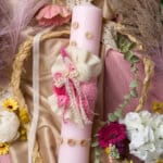 Lumânare A12 Cotton Candy - Parafină roz