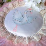 Cufar De Botez Lebede Roz 2