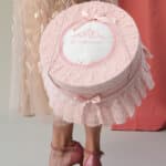 Cufăr Trusou - Volane Vintage - roz