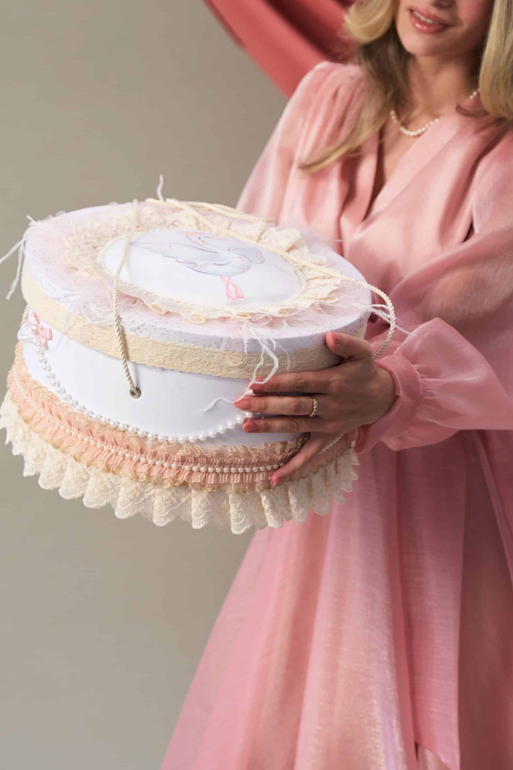 Cufăr Trusou - Lebada - ivoire 2 Cufăr Trusou - Lebada - ivoire - imagine 2