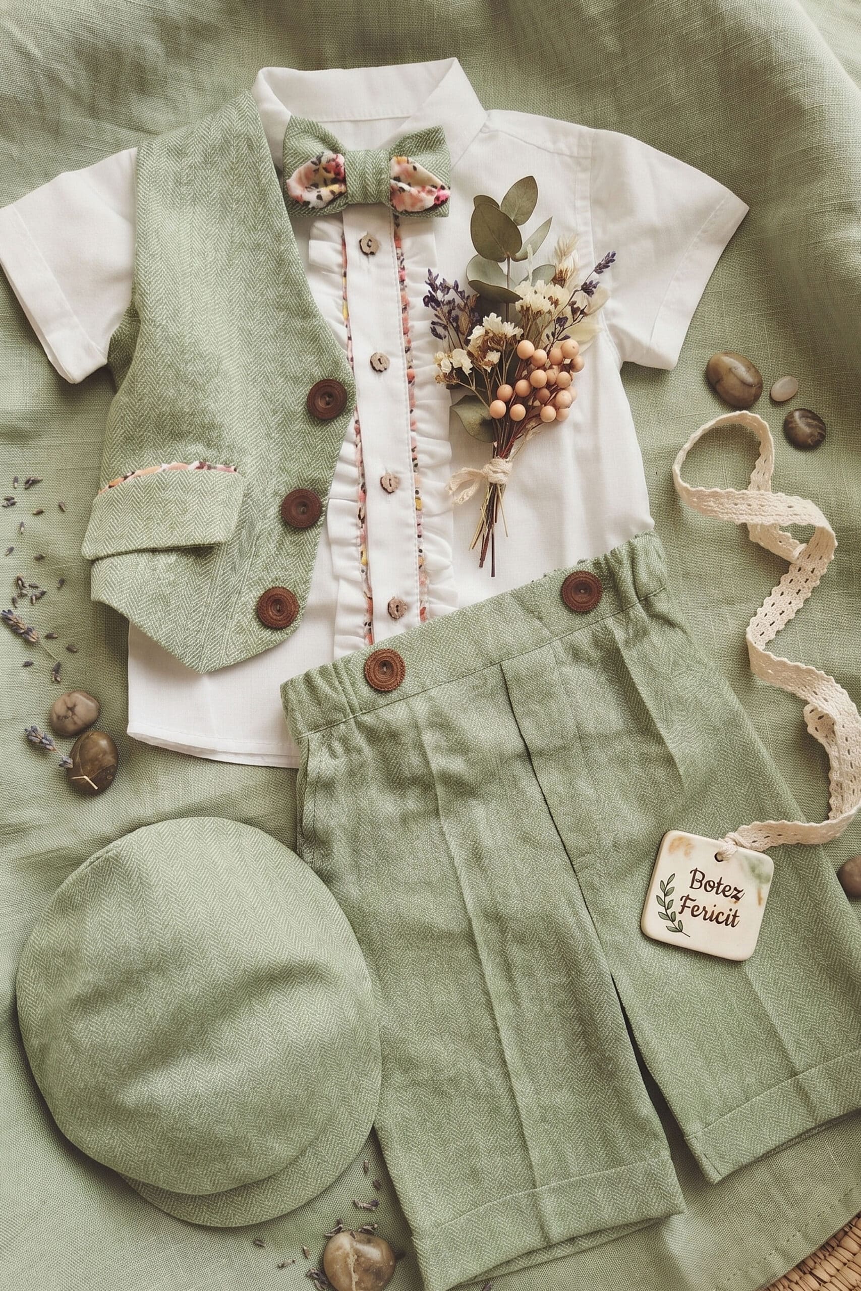 Costum Horia - verde 4 Costum Horia - verde - imagine 4