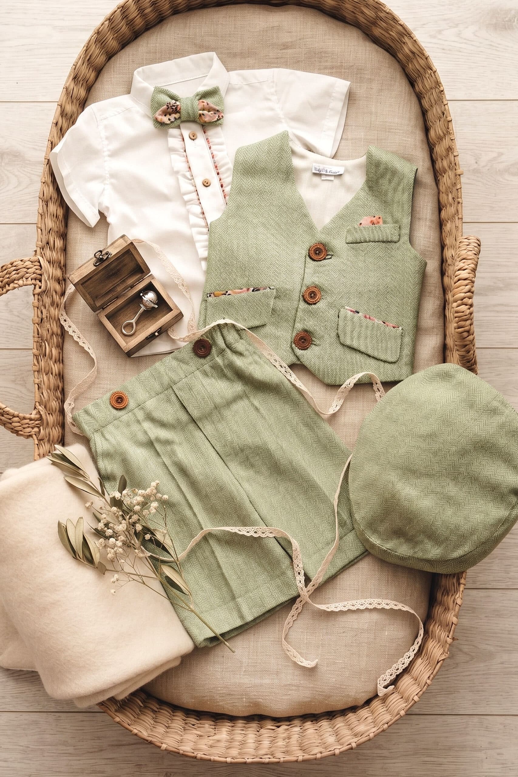 Costum Horia - verde 2 Costum Horia - verde - imagine 2