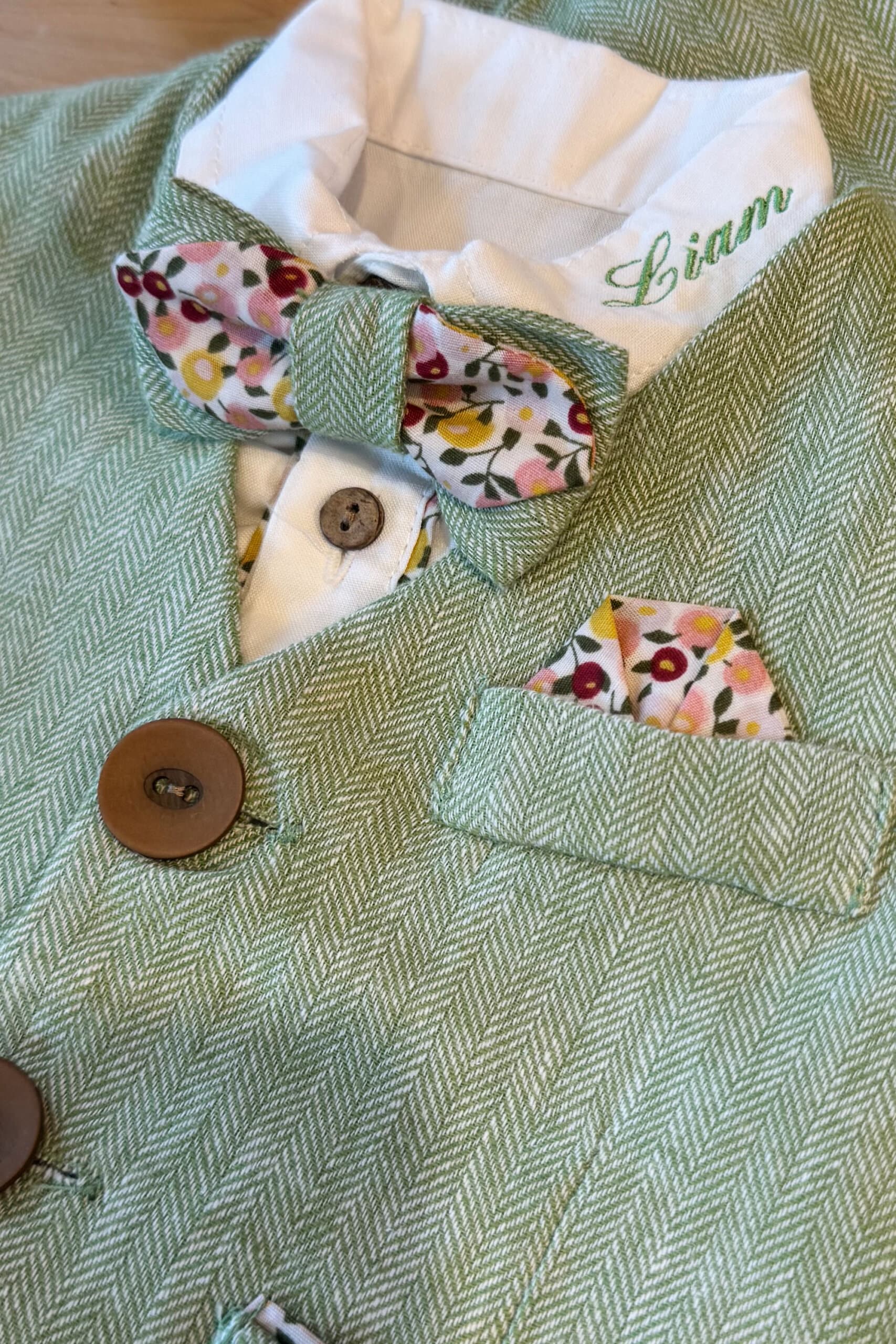 Costum Horia - verde 11 Costum Horia - verde - imagine 11