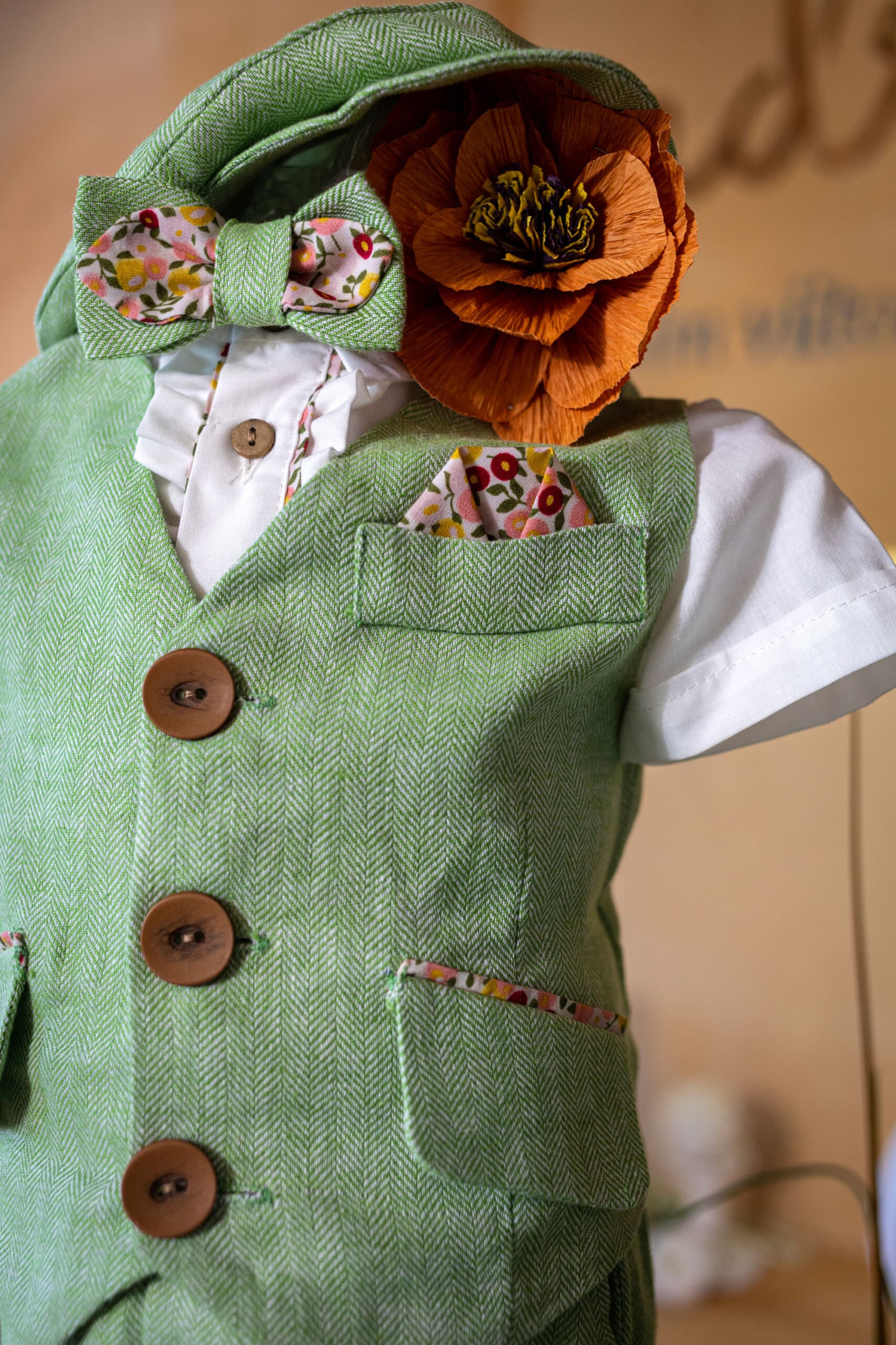 Costum Horia - verde 7 Costum Horia - verde - imagine 7