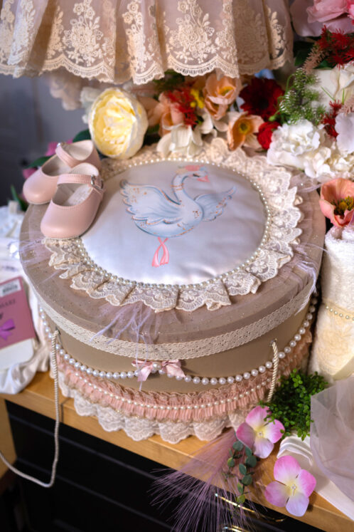 Set complet botez (trusou) - Lilibet - Colecția Lebădă - imagine 3