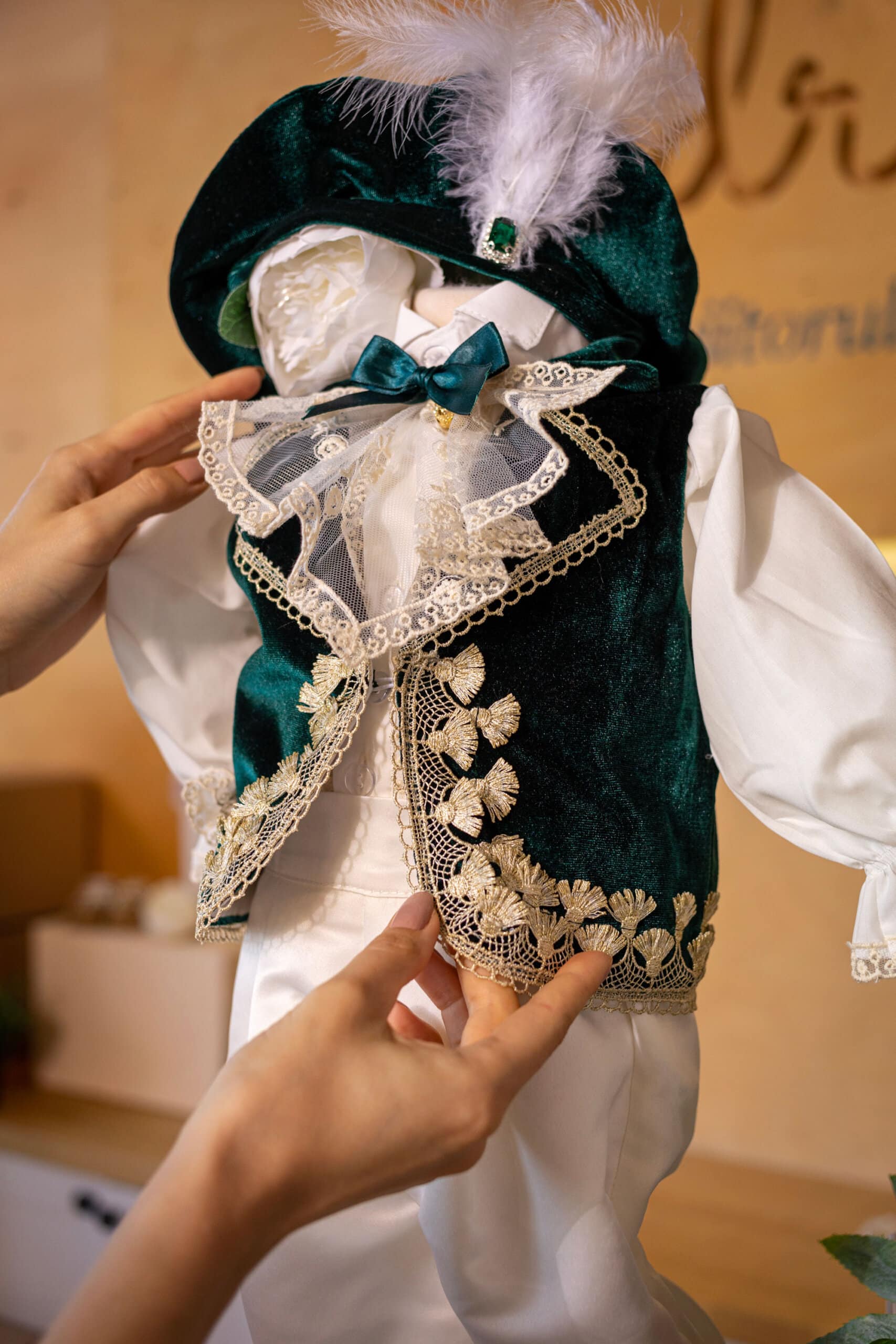 Costum Dimitrie - verde 6 Costum Dimitrie - verde - imagine 6