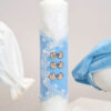 Costum De Botez Dimitrie Catifea Bleu Baieti Costum Cu Vesta