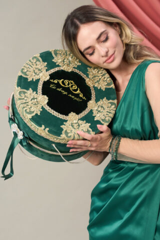 Cufăr botez - Noblesse - verde