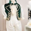 Trusou Complet De Botez Baieti Dimitrie Verde