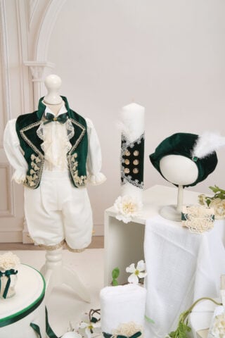 trusou complet botez baieti dimitrie verde 26