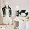 Trusou Complet De Botez Baieti Dimitrie Verde