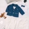 Costum De Botez Baieti Costum Stofa Dungi Nou