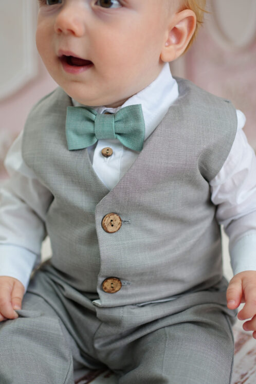 Costum Sebastian - verde mentă - imagine 5