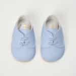 Pantofi botez B 010 - bleu