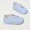 Pantofi Botez Baieti Bleu Pantofi Cu Siret