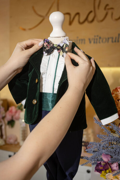 Costum Ralph - verde - imagine 6