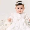 Rochita De Botez Lila Fleur Fete Ivoire