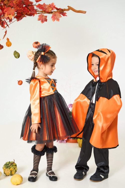 Costum Halloween - Liliacul Dovleac - imagine 3
