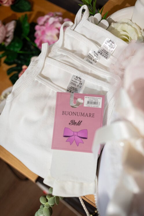 Set complet botez (trusou) - Fleur - ivoire - imagine 11