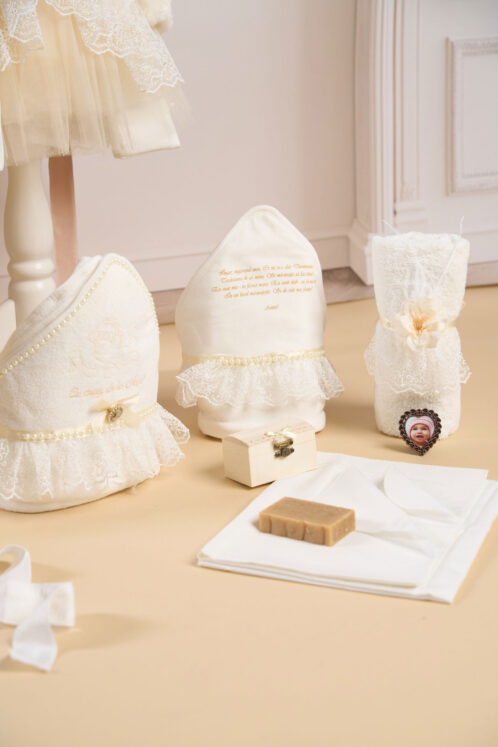 Set Cozette + Palton Anne ivoire + Trusou + Lumânare - imagine 8