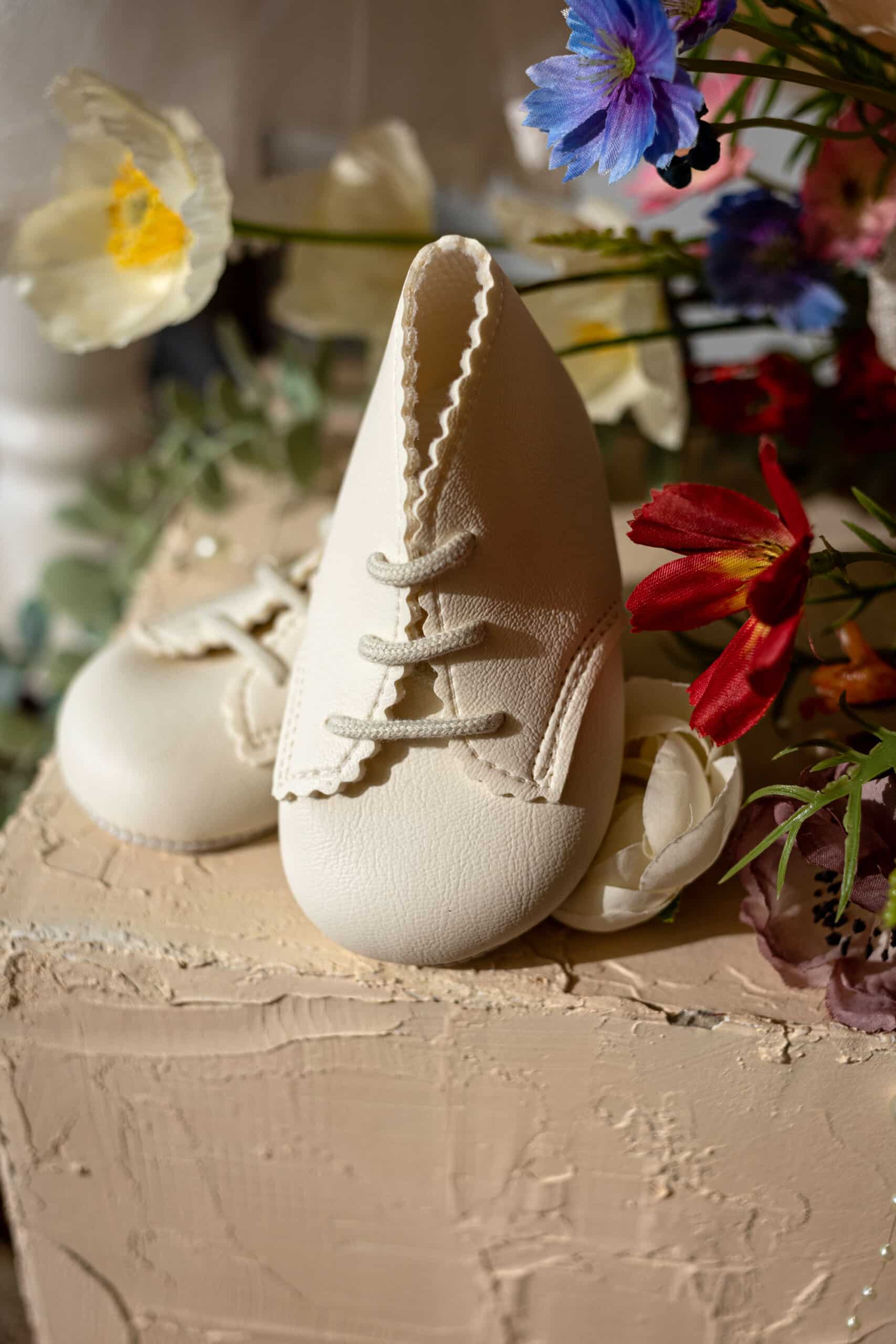 Set Capă ivoire +Ana roșu 8 Set Capă ivoire +Ana roșu - imagine 8