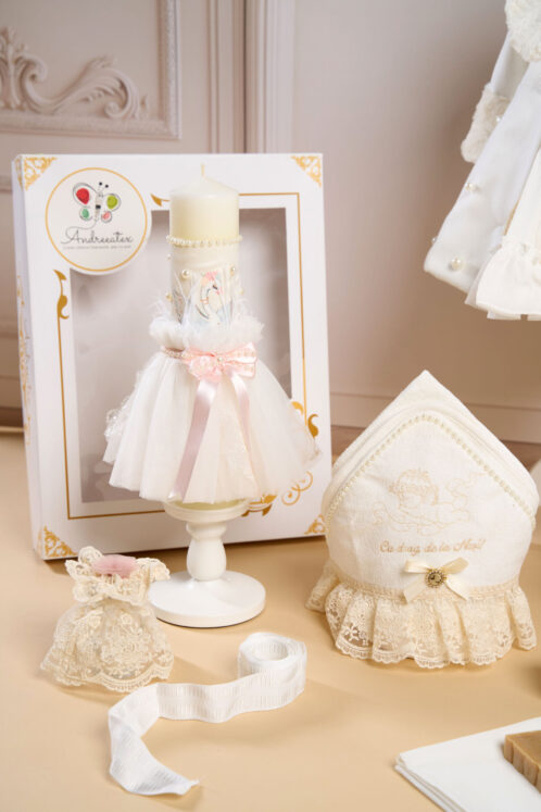 Set Domnița Maria + Palton Anne + Trusou + Lumânare - imagine 3