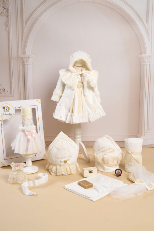 Set Domnița Maria + Palton Anne + Trusou + Lumânare