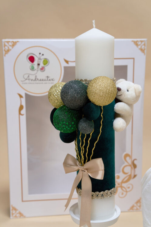 Set Iacob Verde + Șapcă + Trusou + Lumânare - imagine 6