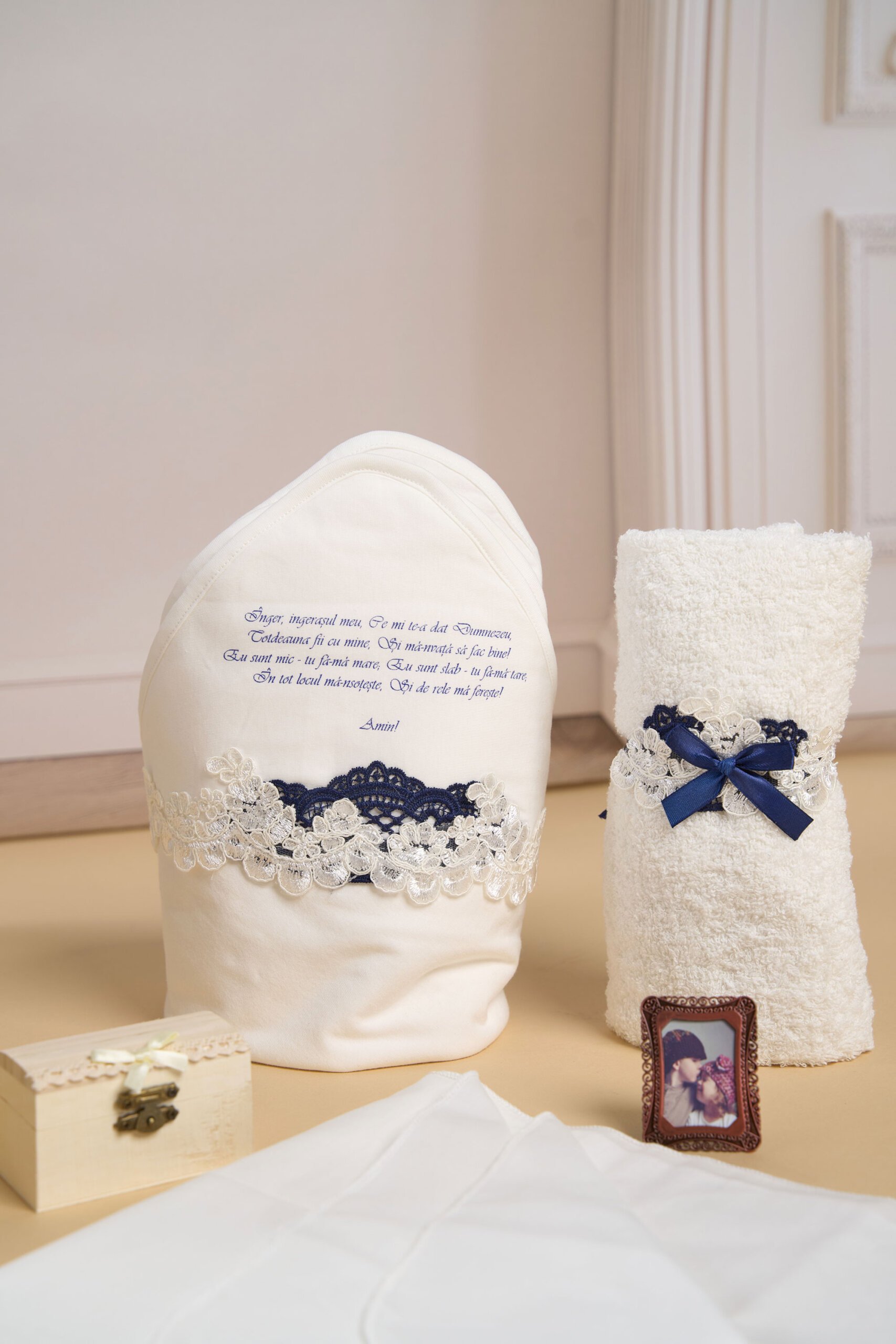 Set Micul Prinț Bleumarin + Trusou + Lumânare 4 Set Micul Prinț Bleumarin + Trusou + Lumânare - imagine 4