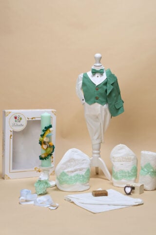 Set Filip Verde + Trusou + Lumânare