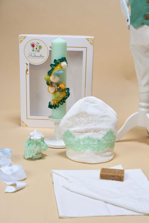 Set Filip Verde + Trusou + Lumânare - imagine 3